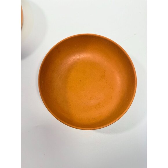 Ellingers Agatized Wooden Bowl Kitchen #60 Set of Six Made in Sheboygan, Wiscons - Picture 10 of 11